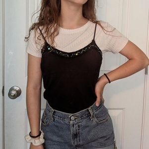 VINTAGE BLACK TANK TOP
